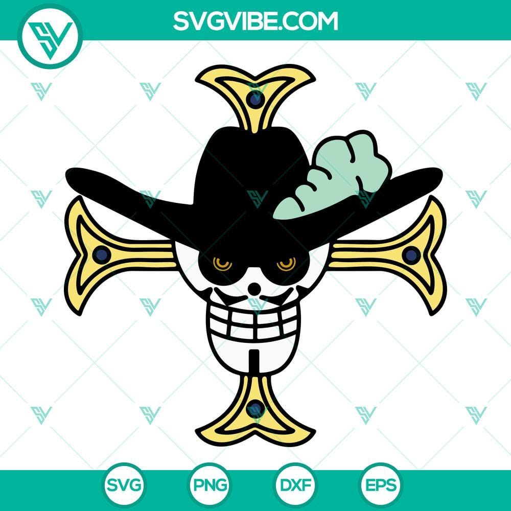 Mihawk Logo SVG, Hawk Eyes SVG, One Piece SVG, Anime SVG PNG DXF EPS Cricut Mihawk Logo SVG with Hawk Eyes design, One Piece Anime SVG file download in PNG and DXF formats.