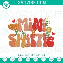 Mini Swiftie embroidery files with Taylor Swift fan-themed digital design for crafting projects.