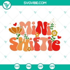Mini Swiftie SVG files featuring Taylor Swift fan design, perfect for Eras Tour enthusiasts.