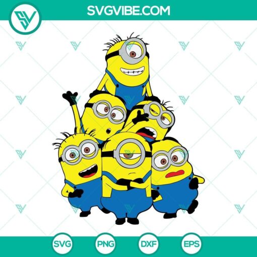 Minions themed SVG, PNG, and vector clipart bundle for Cricut projects. Ideal for Minions fans and crafting projects.