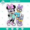 Minnie and Daisy bestie Disney girl SVG download with PNG, DXF, EPS cut files for crafting.