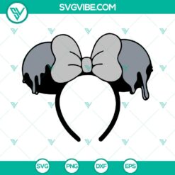 Minnie Mouse inspired bow SVG images for Disney party celebrations, Disney World themed designs with 100 SVG files available for download.