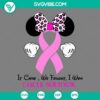 Minnie Leopard Breast Cancer Survivor SVG images for download in PNG, DXF, and EPS formats.