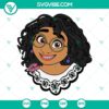 Mirabel Madrigal SVG file from Disney's Encanto, featuring vibrant design and colors for crafting projects.