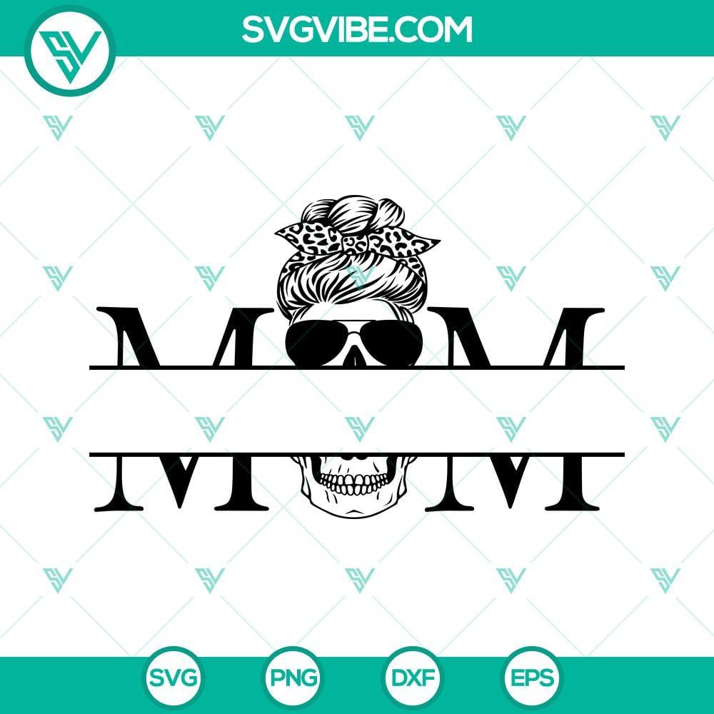 mom-skull-monogram-svg-skull-mom-svg-mom-svg-gift-for-mother-s-day-svg-file-for-cricut-digital-download-1-mockup.jpg Monogram skull mom SVG download, perfect gift for mother's, intricate design with personalized touch, digital image.