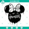 Minnie Mouse Halloween Momster SVG Download featuring Halloween-themed designs ideal for crafting projects.