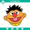 Monster Faces Sesame Street SVG bundle featuring Cookie Monster and Elmo characters, perfect for crafting projects.
