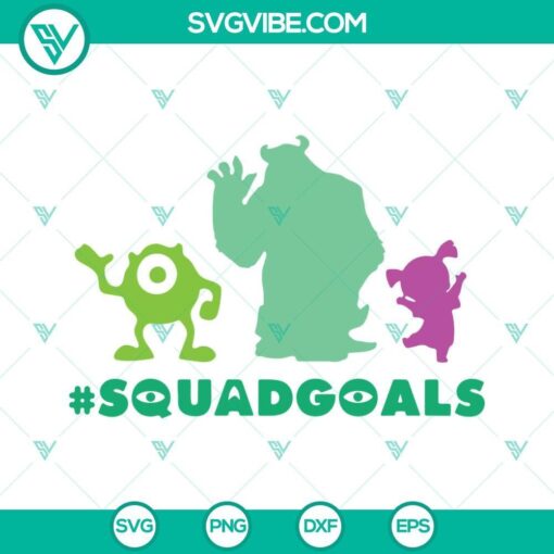 Monsters Inc SVG Images Bundle, Monsters Inc SVG Images, Mike SVG Files, Sully SVG File 1