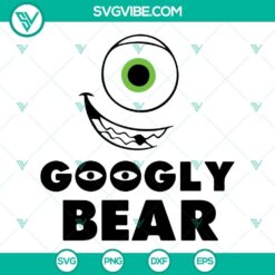 Monsters Inc SVG Images Bundle, Monsters Inc SVG Images, Mike SVG Files, Sully SVG File 5