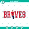 Morgan Wallen Braves SVG Images featuring 98 Braves SVG Download and Atlanta Braves SVG Files for crafting projects and fan merchandise.