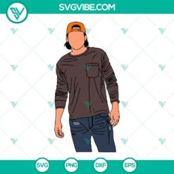 Morgan Wallen SVG design download featuring American country music singer. Ideal for craft projects, digital printing, and fan art.