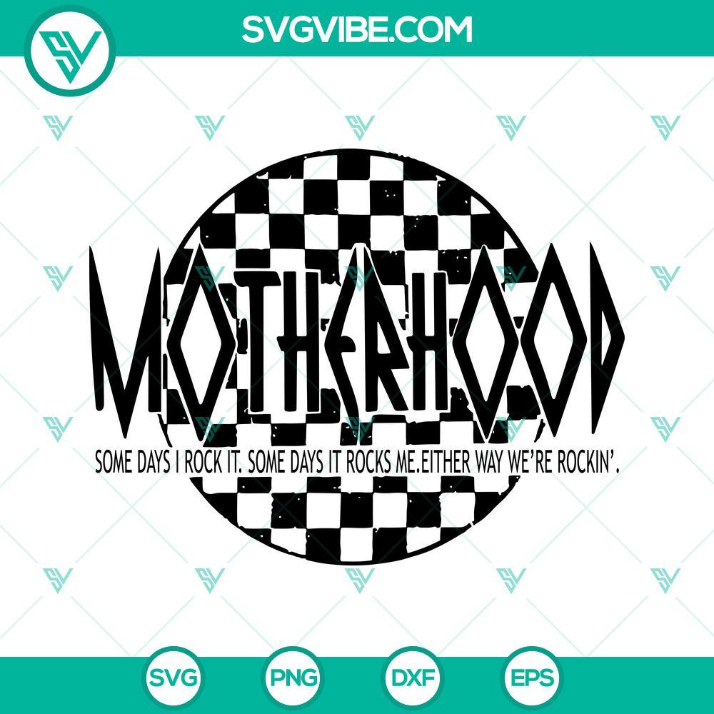 motherhood-some-days-i-rock-it-some-days-it-rocks-me-either-way-were-rockin-svg-rockin-mama-svg-mothers-day-svg-6-mockup.jpg Motherhood quote design "Some Days I Rock It Some Days It Rocks Me Either Way" on digital background with stylish typography.
