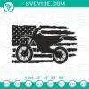 Motocross American flag embroidery designs for motorcycle, perfect for 4th of July celebration.