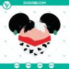 Mouse Head Cruella De Vil SVG Files for Cricut - Disney villain inspired cut files in SVG, PNG, DXF, and EPS format.