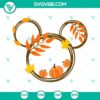 Mouse head pumpkin fall Thanksgiving cutting files in SVG, PNG, DXF, and EPS formats for crafting projects.