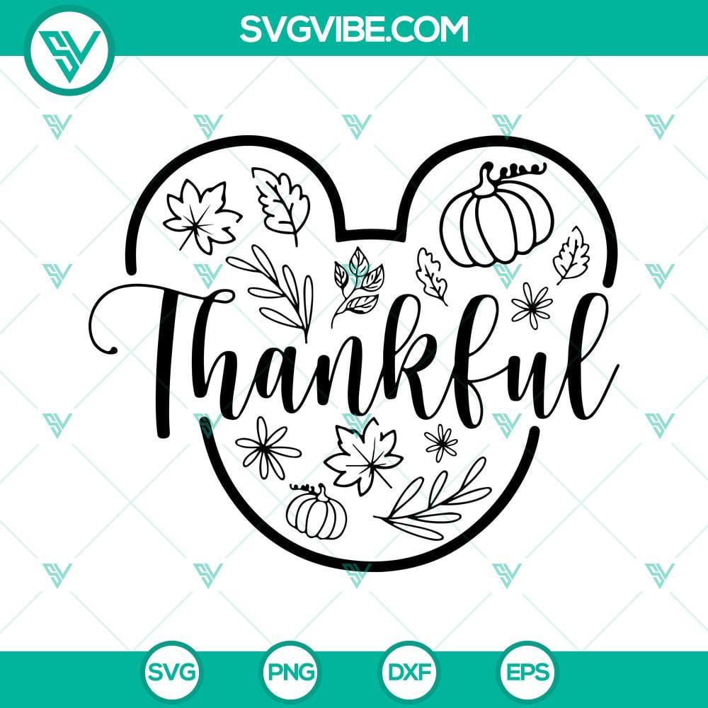 mouse-head-thankful-svg-mickey-thanksgiving-svg-mickey-fall-leaves-svg-cricut-file-silhouette-8-mockup.jpg Mouse Head Thankful SVG File with Mickey Thanksgiving and Fall elements for crafting.