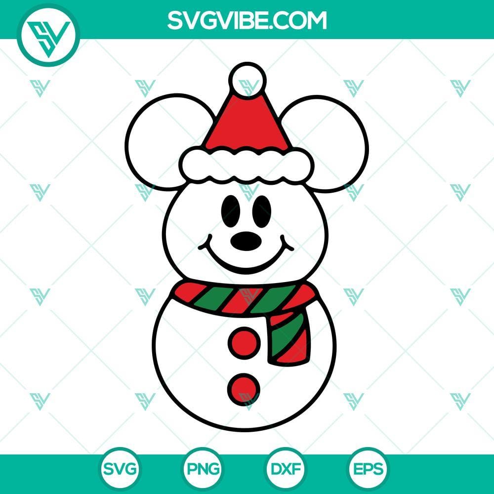 mouse-snowman-christmas-svg-disney-mickey-minnie-snowman-svg-snowman-svg-bundle-2-mockup.jpg Mouse Snowman Christmas SVG design featuring Disney Mickey and Minnie in snowman outfits. Perfect for holiday crafting projects.