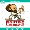 Murray Bauman Stranger Things SVG Files featuring karate pose, digital design for fans.