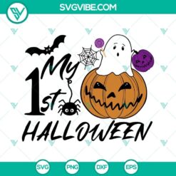 My 1st Halloween SVG Images, My First Halloween SVG Download, Baby Halloween SVG Images