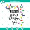 Colorful Christmas lights SVG files for digital use - PNG, DXF, EPS formats. Festive design for holiday crafts, cards, and decorations.