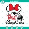 Disney cruise SVG images for first trip, ideal for Disney family designs. Downloadable SVG for crafting projects.