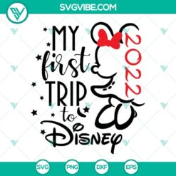 My First Trip To Disney 2022 SVG Files Bundle, Disney Baby SVG Download, Disney 2