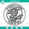 Senior 2023 SVG files for "My Last First Day" design, perfect for senior class shirts and graphics.