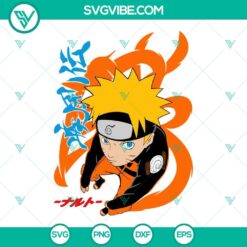 Naruto anime and manga character design in SVG format for Cricut, featuring detailed and vibrant illustrations.