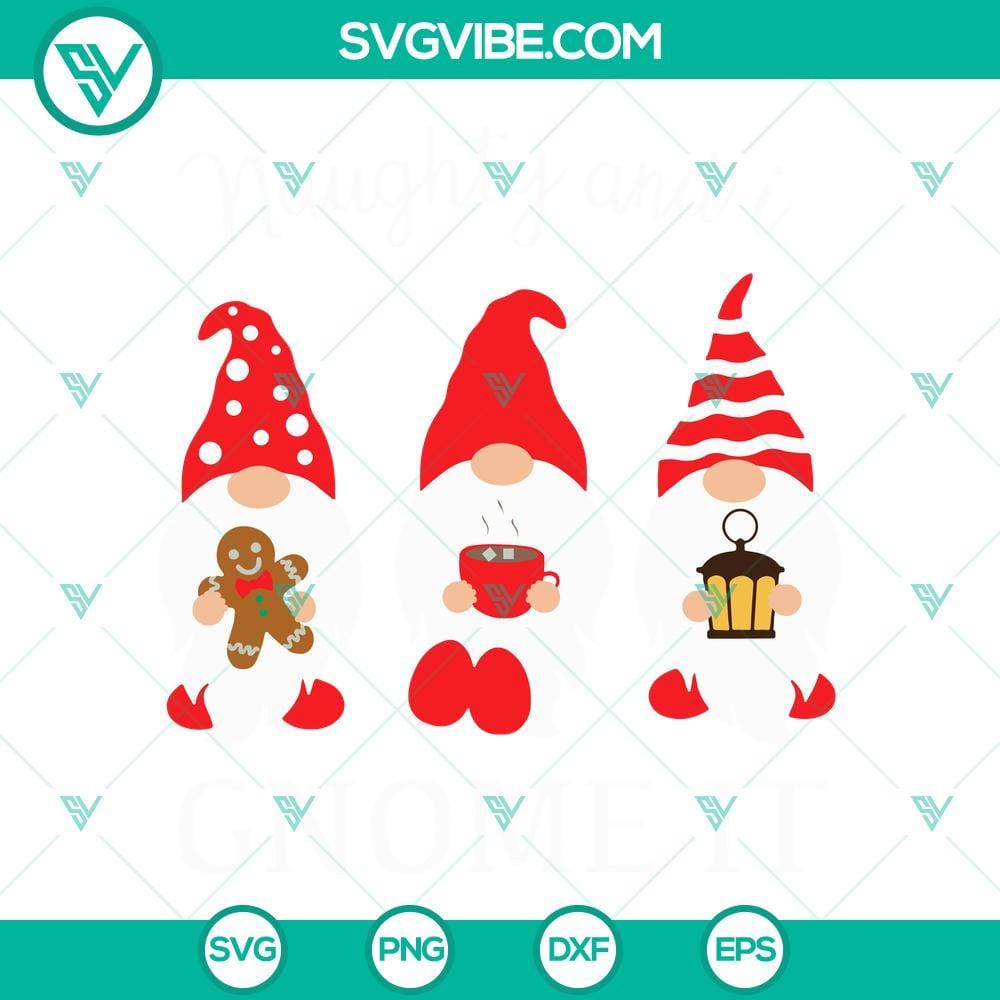 naughty-and-i-gnome-it-svg-gnome-christmas-svg-png-dxf-eps-cut-files-for-cricut-silhouette-7-mockup.jpg Naughty And I Gnome It Christmas SVG download with cute Gnome design for cutting machines in PNG, DXF, EPS formats.