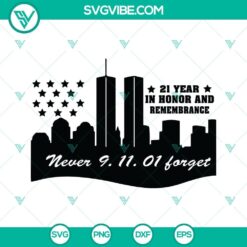 9/11 Twin Towers SVG clipart for September 11th memorial design.