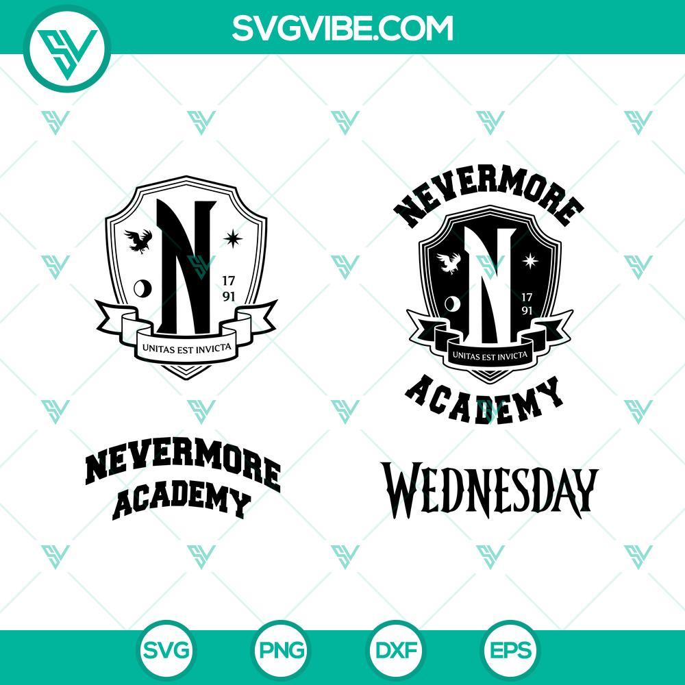 nevermore-academy-svg-bundle-wednesday-svg-addams-family-svg-png-dxf-eps-digital-download-5-mockup.jpg Nevermore Academy SVG bundle with Wednesday Addams Family designs, ideal for downloads.