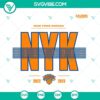 New York Knicks Playoffs 2023 SVG design with NBA Playoffs theme, available in PNG, DXF, EPS formats.