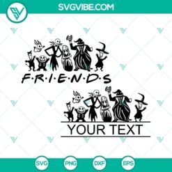Spooky Nightmare Before Christmas SVG featuring Jack Skellington and Sally, ideal for crafts and decorations.