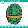 Ninja Turtle Michelangelo shell embroidery designs featuring TMNT yellow turtle pattern. Great for fans of Teenage Mutant Ninja Turtles.
