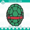 Raphael Ninja Turtle shell embroidery designs featuring TMNT red character file for digital download.