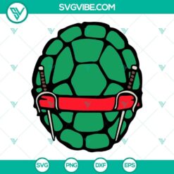 Ninja Turtles Face Mask And Shell SVG Download Bundle, Teenage Mutant 4