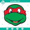 Ninja Turtles Face SVG Files Bundle, featuring Teenage Mutant Ninja Turtles designs for digital download.