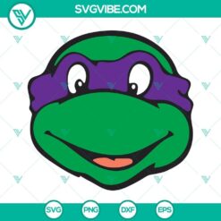 Ninja Turtles Face SVG Files Bundle, Teenage Mutant Ninja Turtles SVG Download, 6