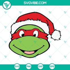 Ninja Turtles Santa Hat SVG Image Bundle, Teenage Mutant Ninja Turtles 4