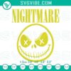 Nirvana Jack Skellington Nightmare Embroidery Designs for Spooky Halloween Patterns with a dark, gothic vibe and intricate details.