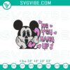 Mickey Ghostface embroidery design with Scream pattern - No You Hang Up. Perfect for Halloween.