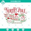 North Pole Hot Chocolate SVG Download featuring Santa Claus Approved design, perfect for Christmas crafts, hot cocoa lovers.