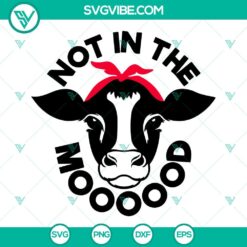 Humorous cow bandana SVG images with heifer design, perfect for crafting projects.