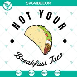 Unique Jill Biden breakfast taco SVG file design, perfect for tacos.
