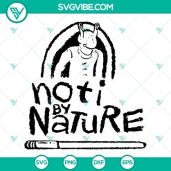Noti By Nature SVG File featuring Ahsoka Movies design in PNG, SVG, DXF, EPS formats for download.
