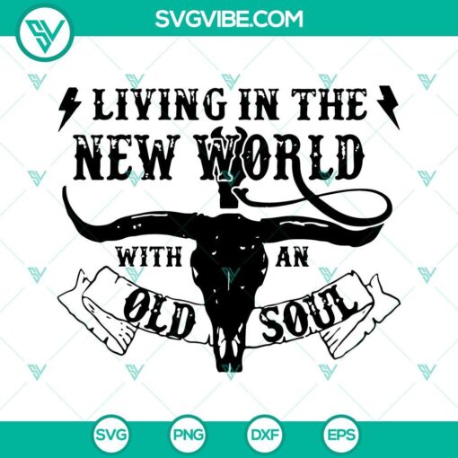 Oliver Anthony funny quote SVG files, featuring "In The New World With An Old Soul" design, unique and humorous saying for crafting projects.