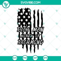 Oliver Anthony Rich Men North Of Richmond SVG images PNG DXF EPS cut, elegant and modern design for digital projects.