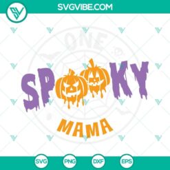 Spooky Halloween SVG family bundle with variety of eerie and festive designs for digital crafting projects.