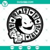 Oogie Boogie SVG file featuring The Nightmare Before Christmas character design in PNG, DXF, and EPS formats for digital crafting.