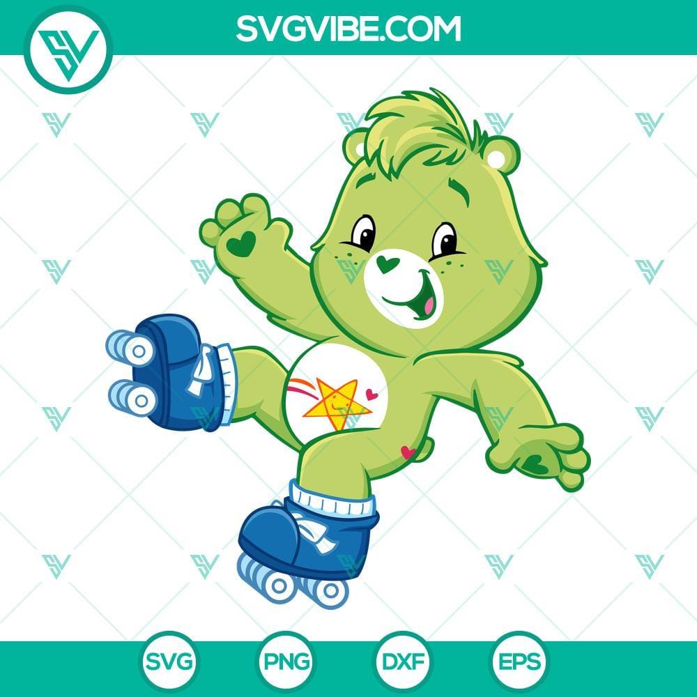 Oopsy Bear Care Bear SVG DXF EPS PNG Cricut Silhouette Clipart Oopsy Bear Care Bear SVG Files for Cricut and Silhouette, includes DXF, EPS, and PNG formats. Cute clipart design.